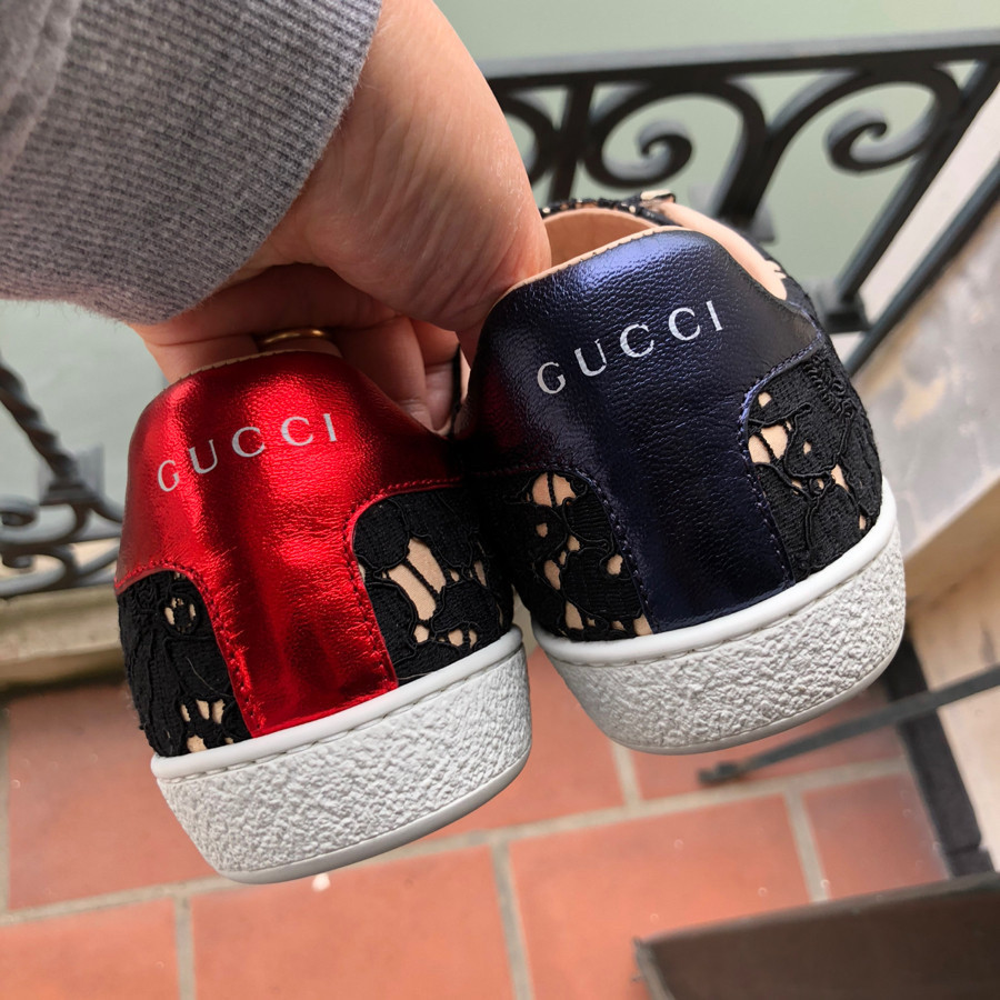 ❤️Gucci Sneakers Multicolor Women sz 36,5( chân 36 dày đến 37 dày đi dc):