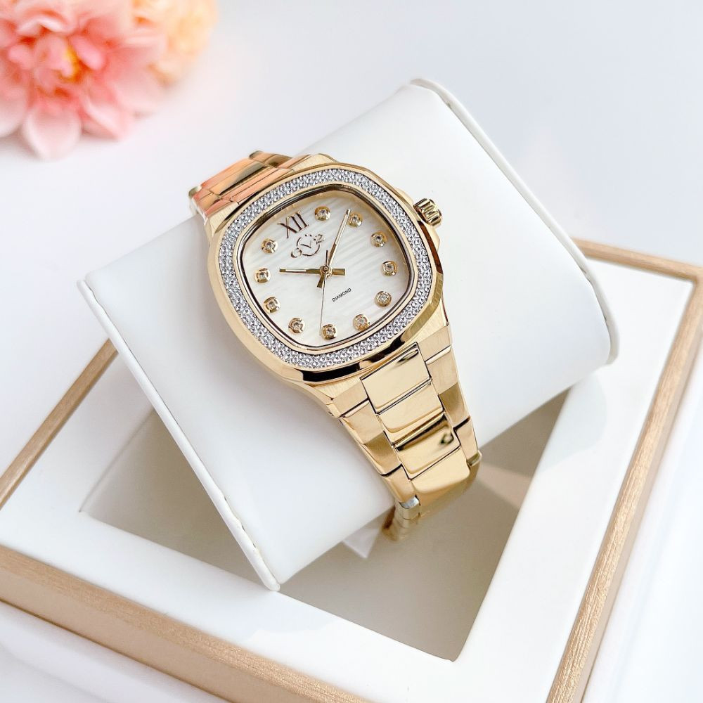 Đồng hồ GV2 Potente Diamond Case 33mm