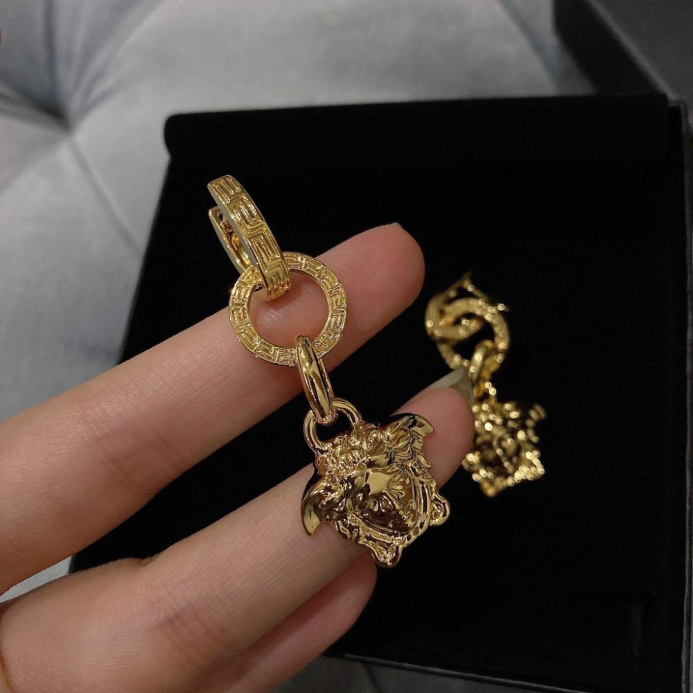 Khuyên tai Versace medusa