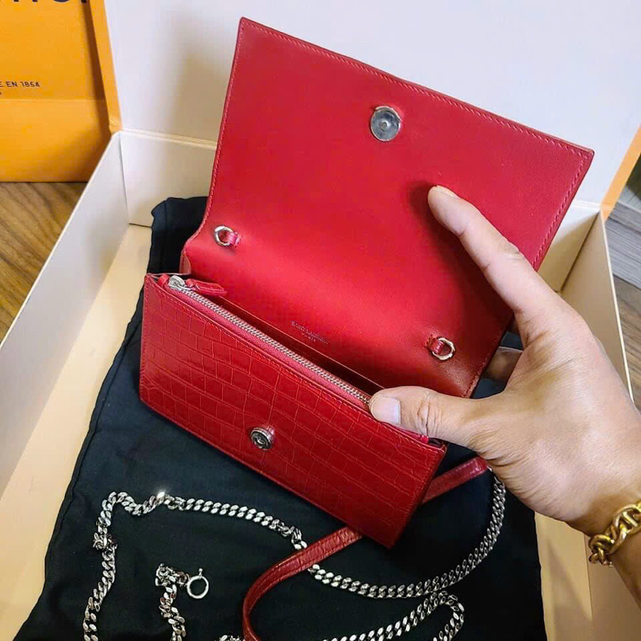 Túi Saint Laurent Kate Chain likenew 98%