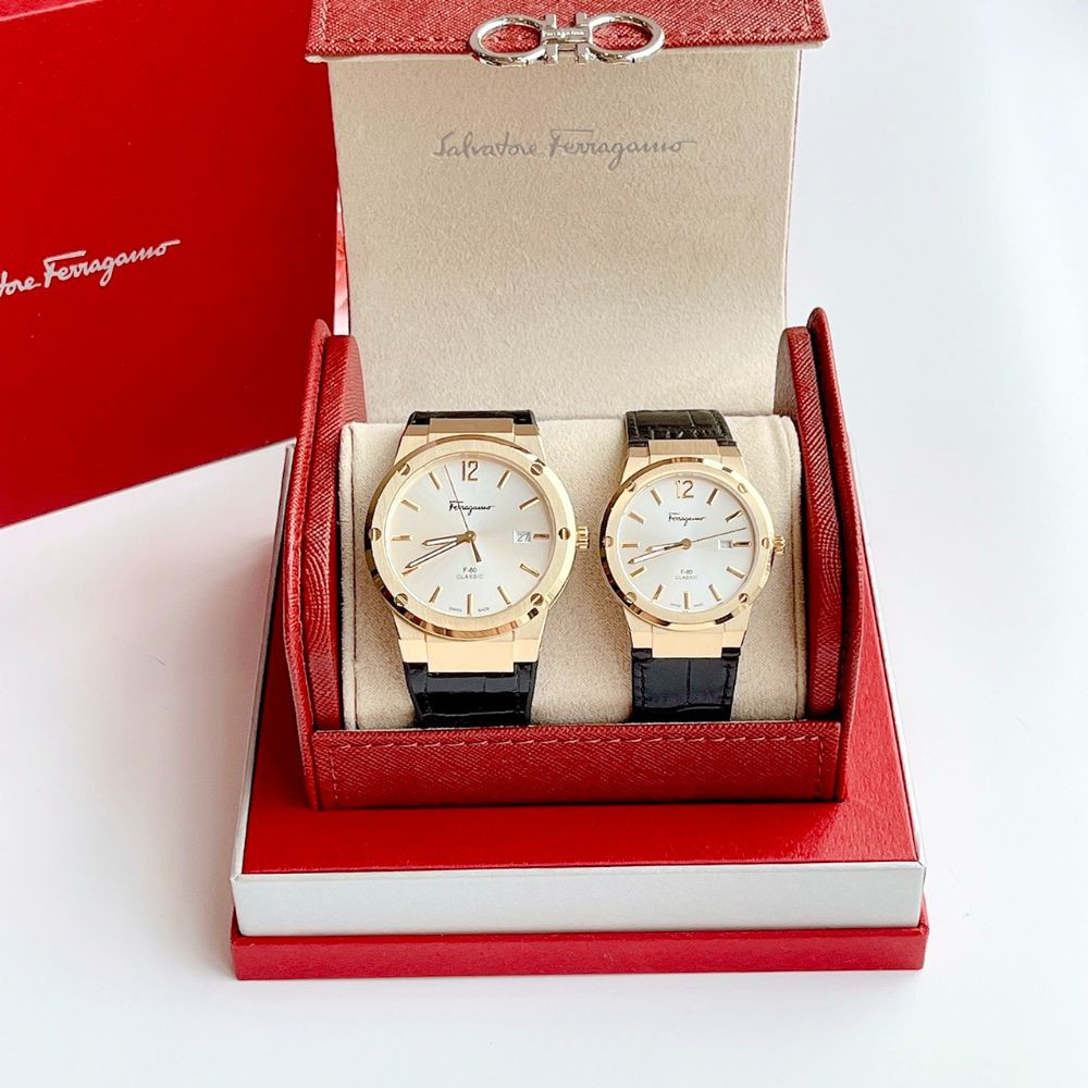 Đồng hồ Salvatore Ferragamo F80 Nam Case 41mm, nữ Case 33mm