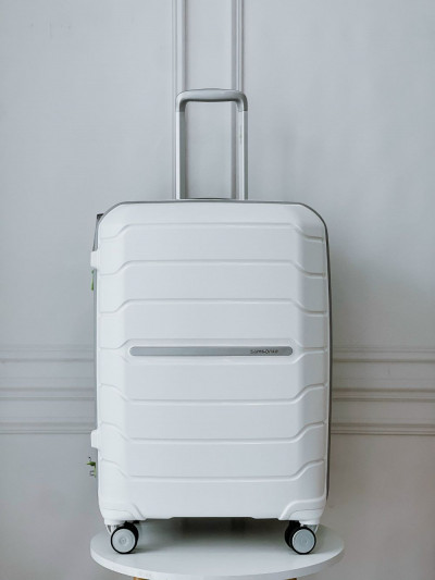 Vali Samsonite freeform trắng xám