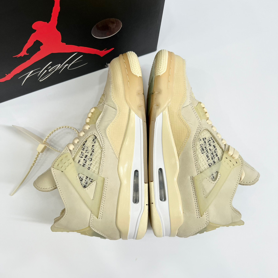 Giày sneaker Jordan4 x Ow