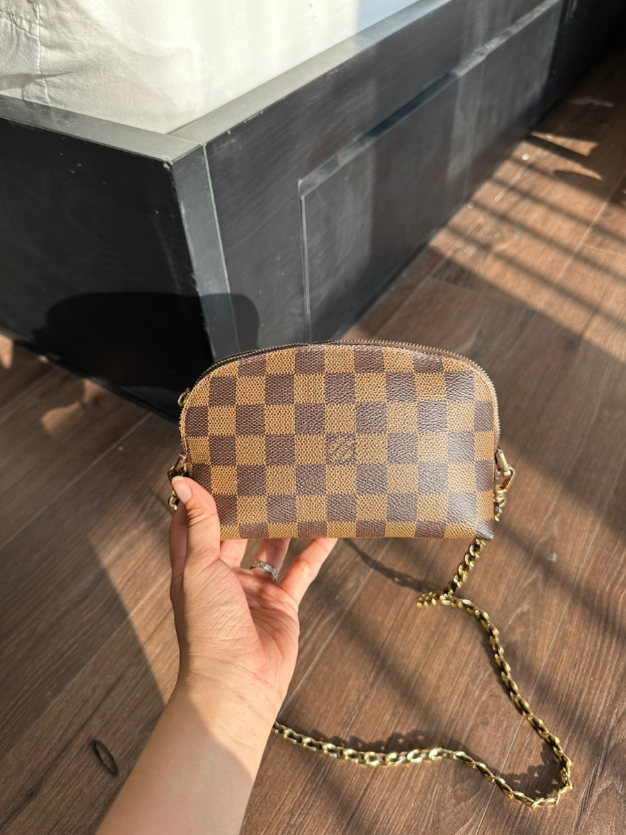 Pouch vỏ sò damier