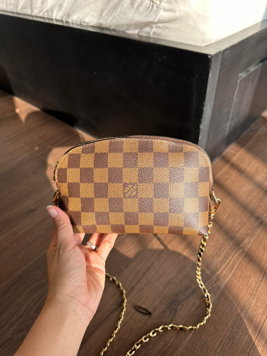 Pouch vỏ sò damier