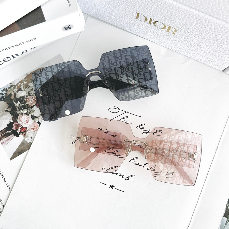 Kính râm Dior club M5U oversize mẫu mới năm nay logo mắt siêu nổi