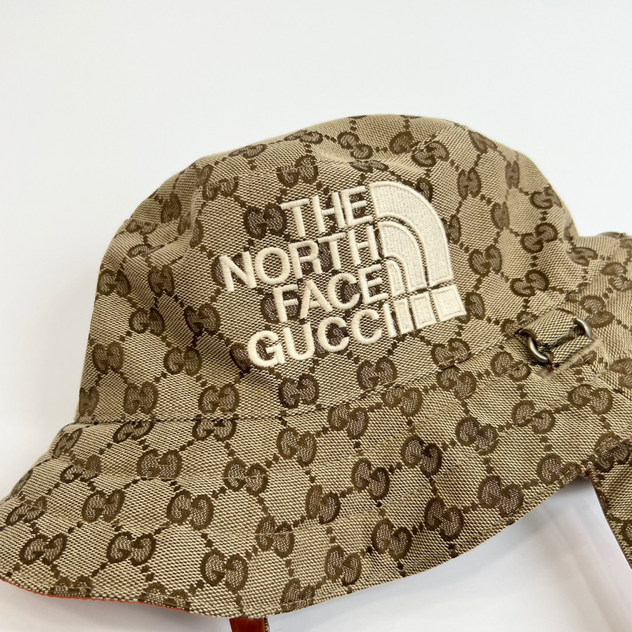 Nón bucket Gucci x The North Face