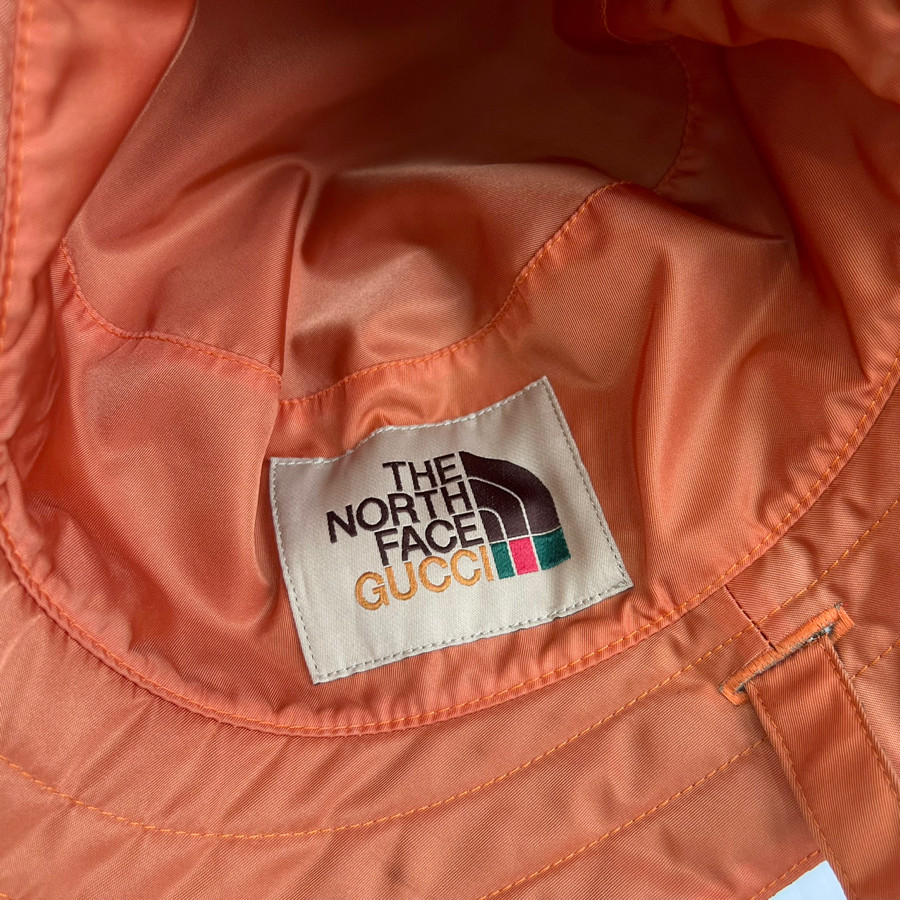 Nón bucket Gucci x The North Face