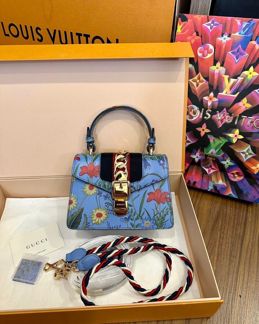 Túi Gucci Sylvie Mini Limited new 99.9%