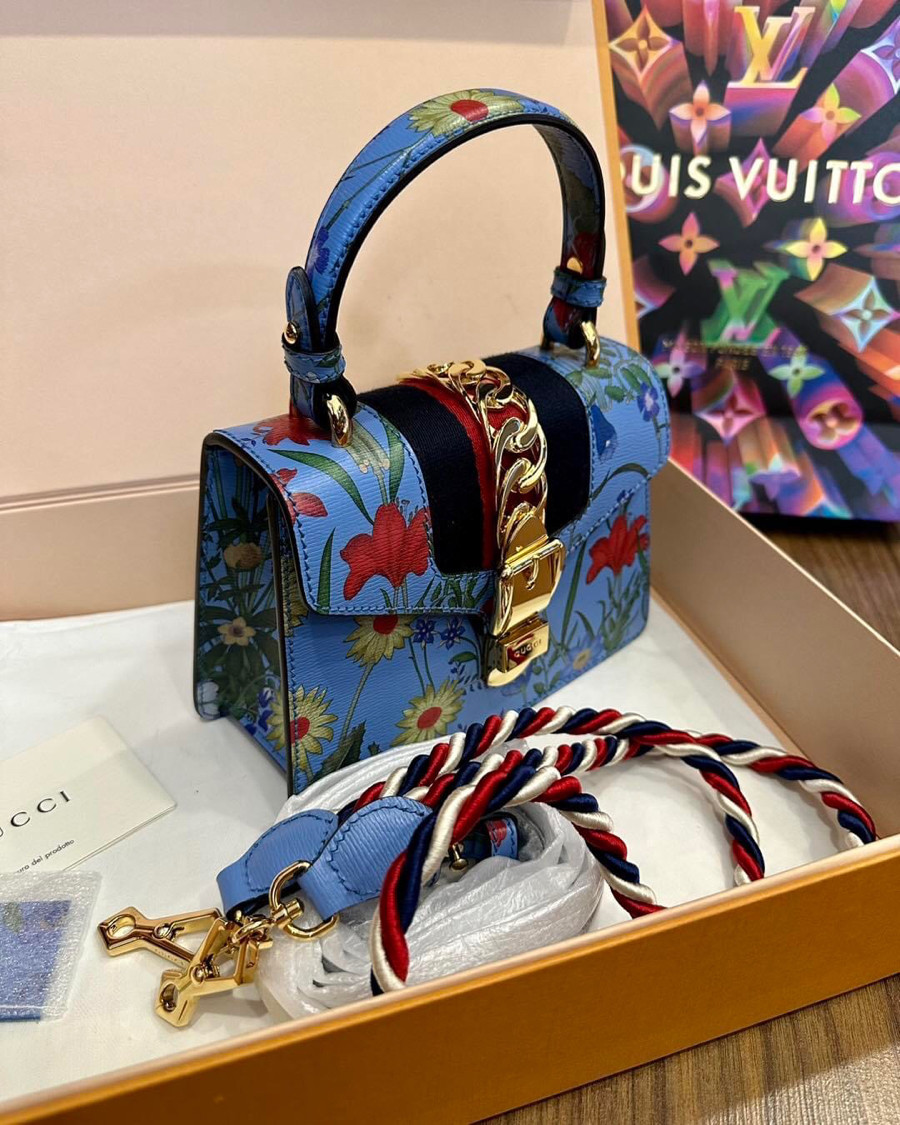 Túi Gucci Sylvie Mini Limited new 99.9%