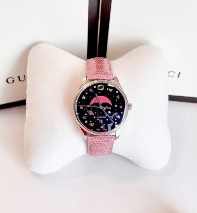 Đồng hồ Gucci G-Timeless Black Moonphase Case 36mm