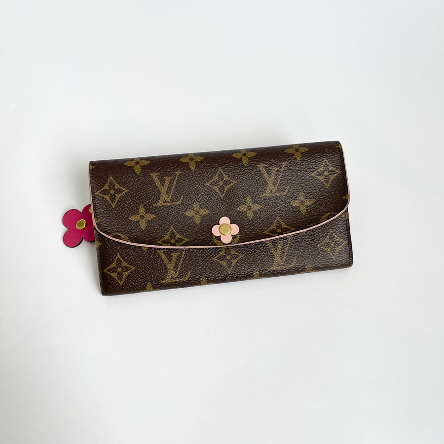 Ví bấm Louis Vuitton emilie