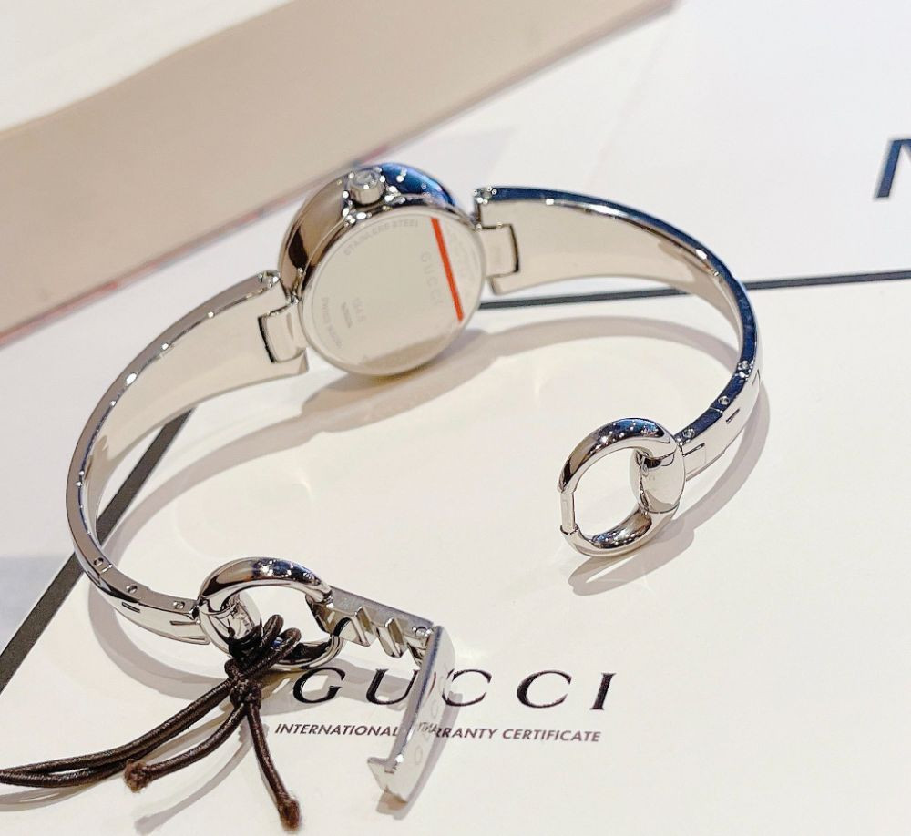 Đồng hồ Gucci Guccissima Brown Diamond Case 27mm