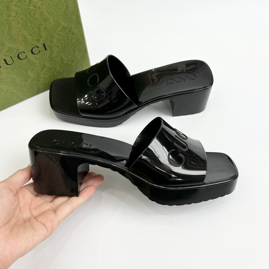 Guốc Gucci đen