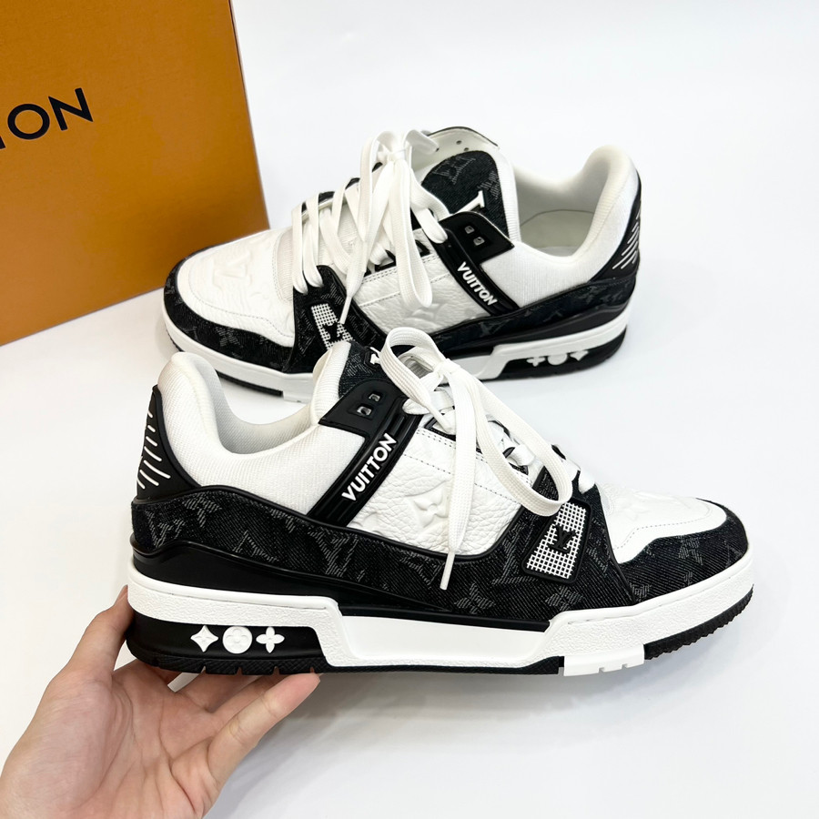 Giày sneaker Louis Vuitton trainer đen