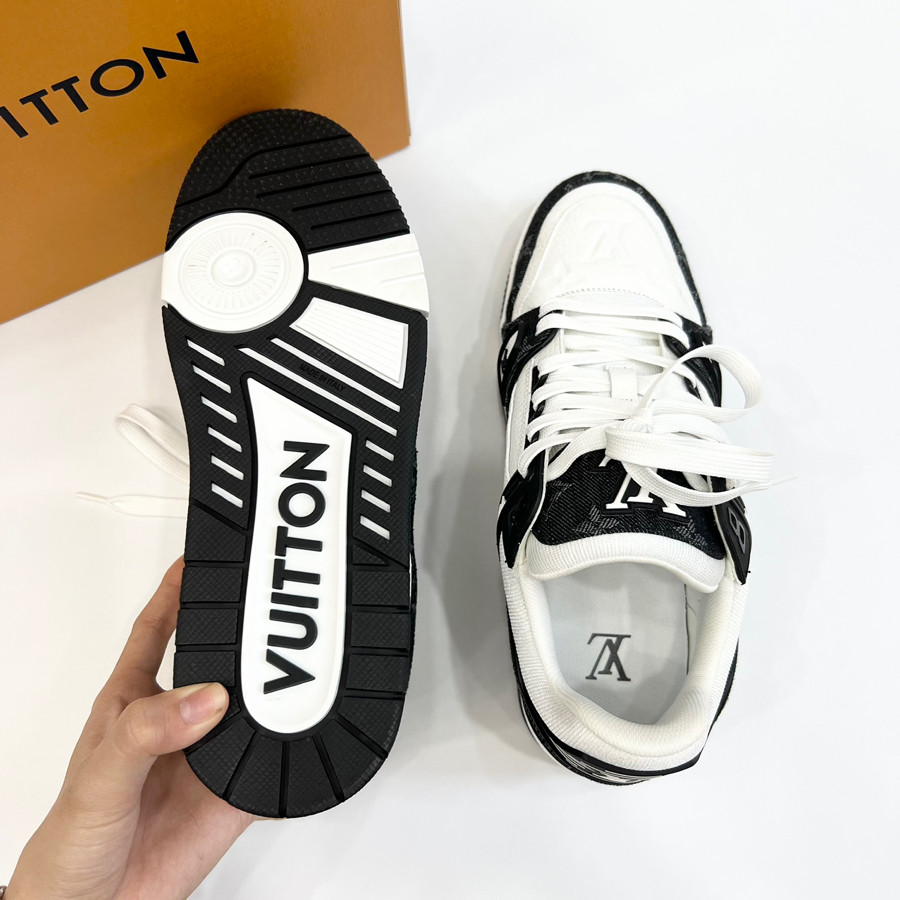 Giày sneaker Louis Vuitton trainer đen