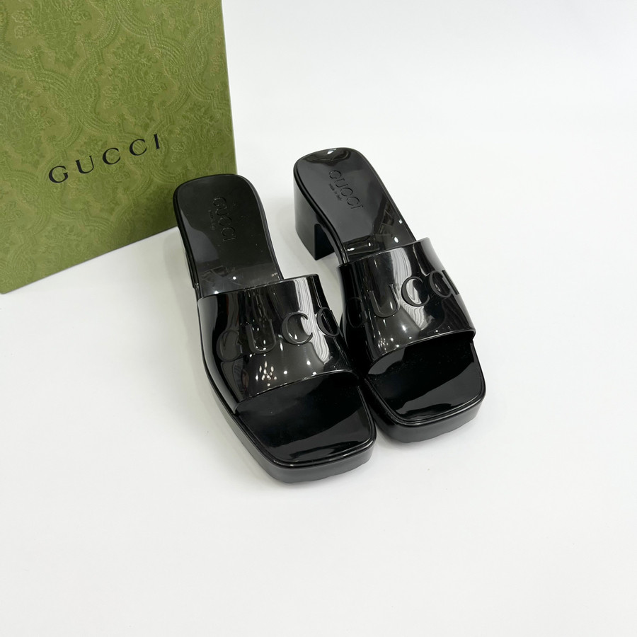 Guốc Gucci đen