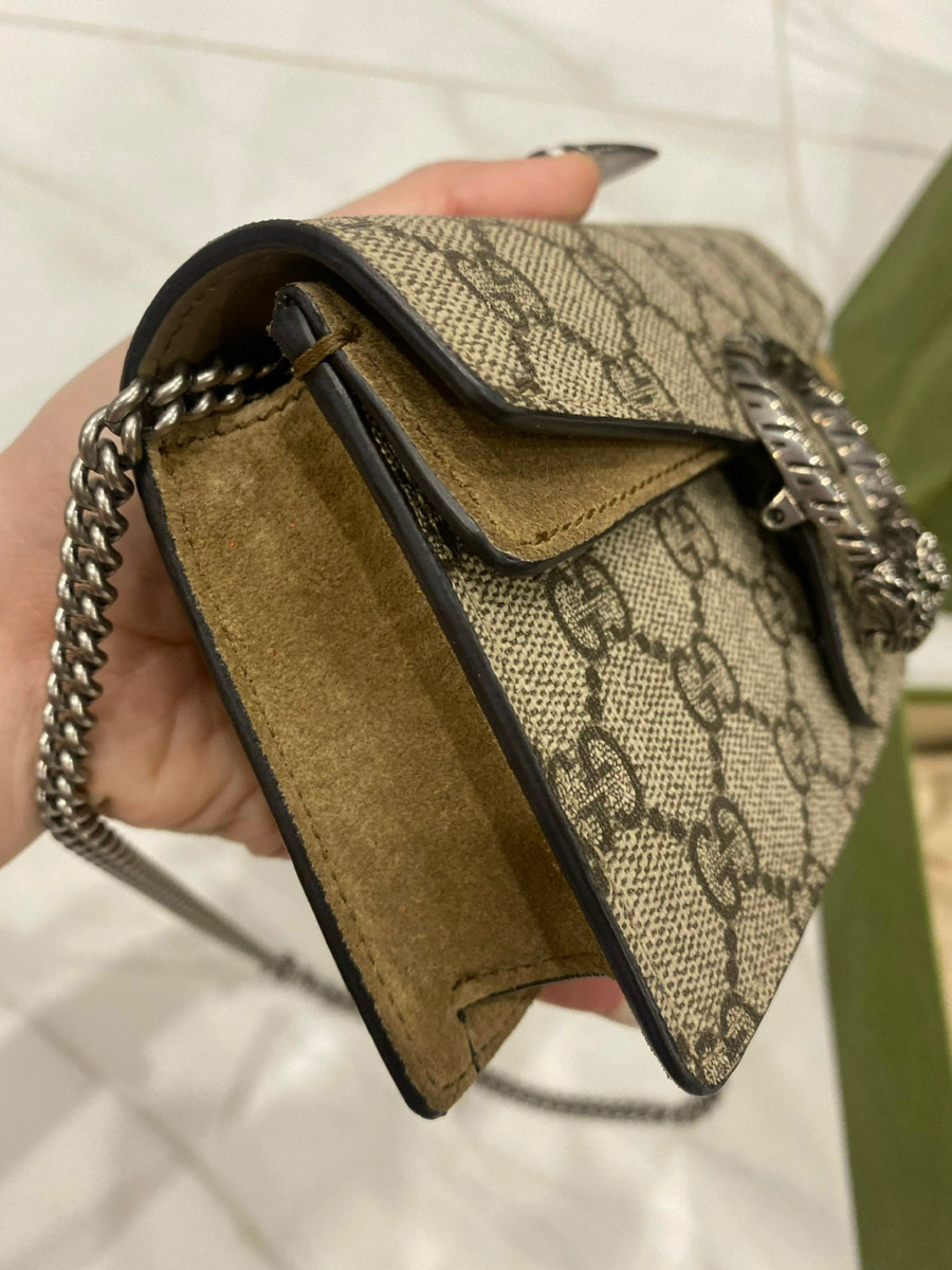 Dionysus GG Supreme Super Mini crossbody bag