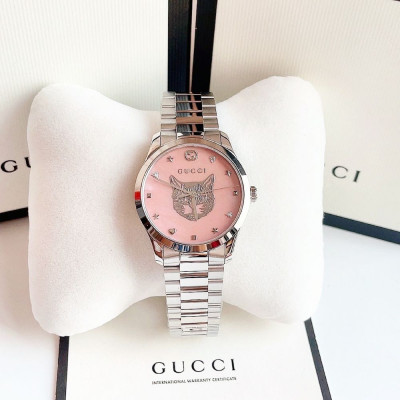 Đồng hồ Gucci G-Timeless Mystic Cat Motif Lady watch Case 37mm