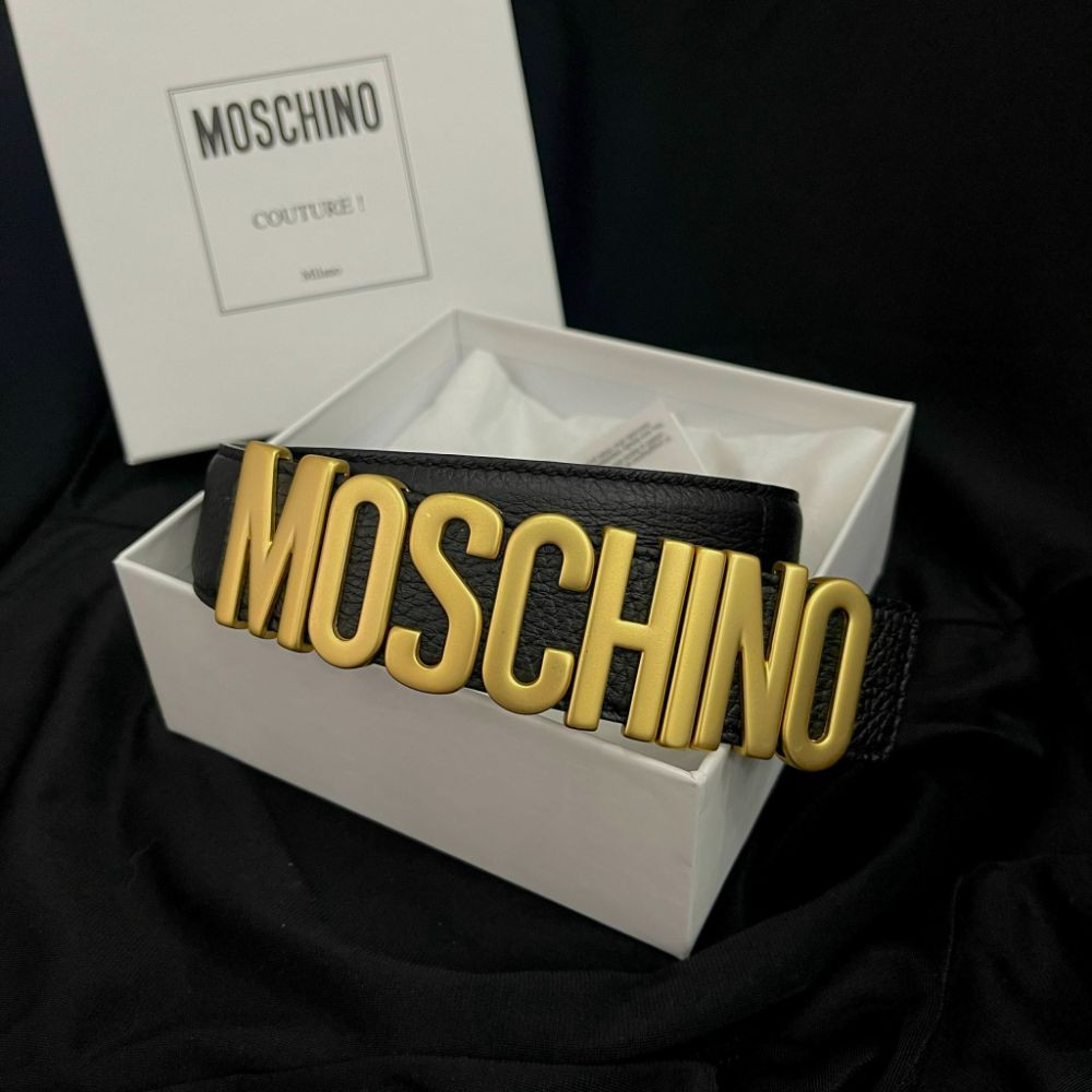 Belt Moschino bản 3cm 38/40