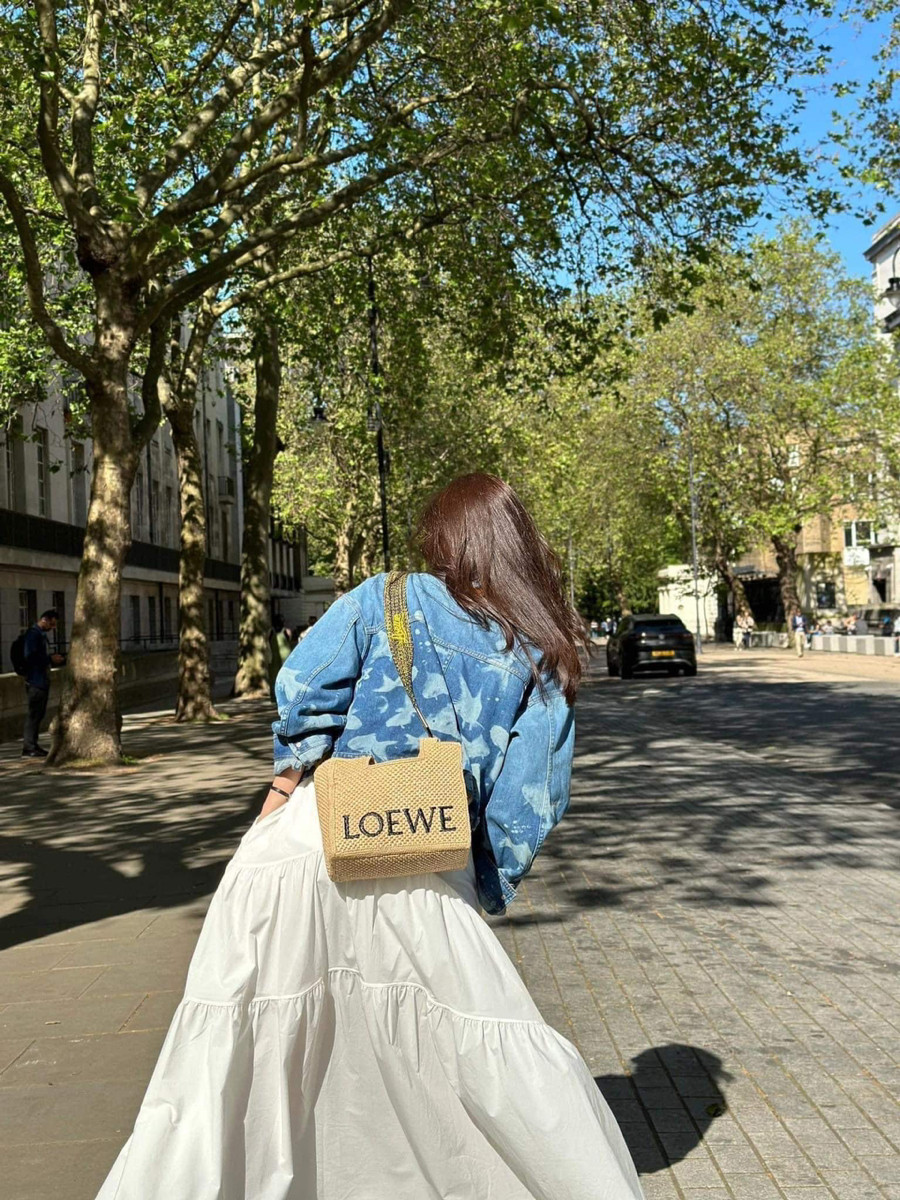 Túi Loewe cói mềm siêu xinh ✨