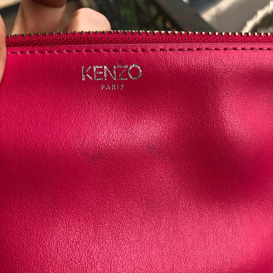 ❤️Kenzo Women's Pink Eye-motif Clutch: