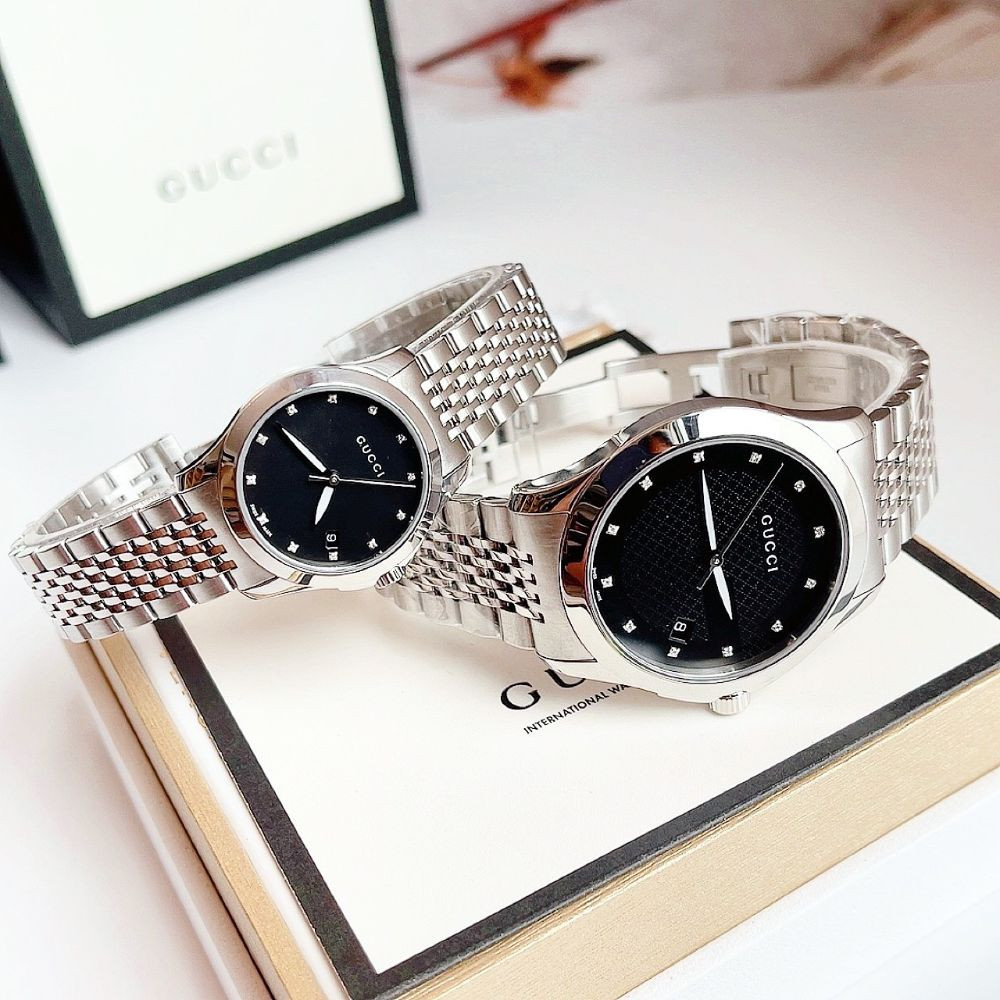 Đồng hồ Gucci G-Timeless Case Nam 40mm, Nữ 28mm