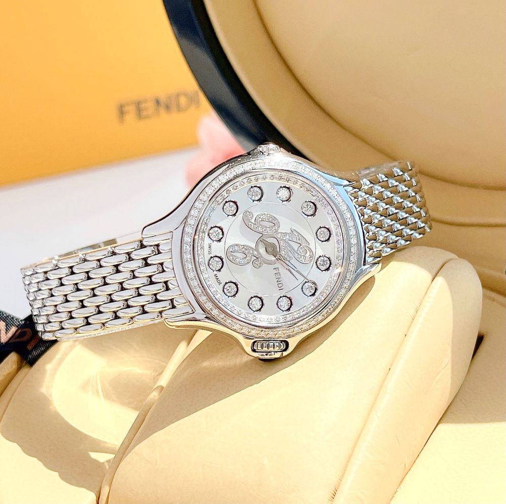 Đồng hồ Fendi Crazy Carats Diamond Case 33mm