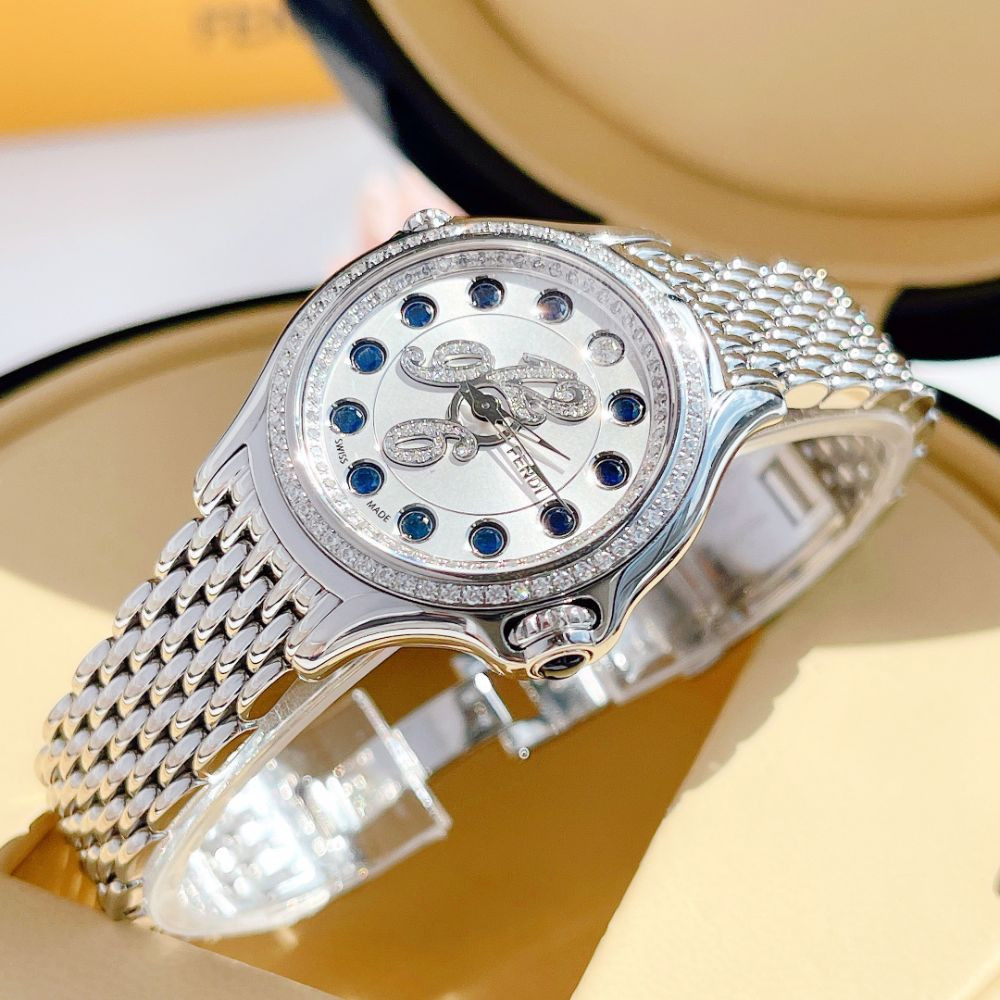 Đồng hồ Fendi Crazy Carats Diamond Case 33mm