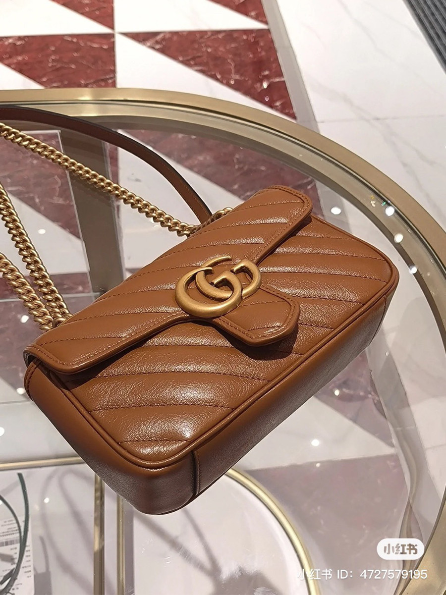 Túi Gucci marmont nâu màu pán chạy nhất 😍