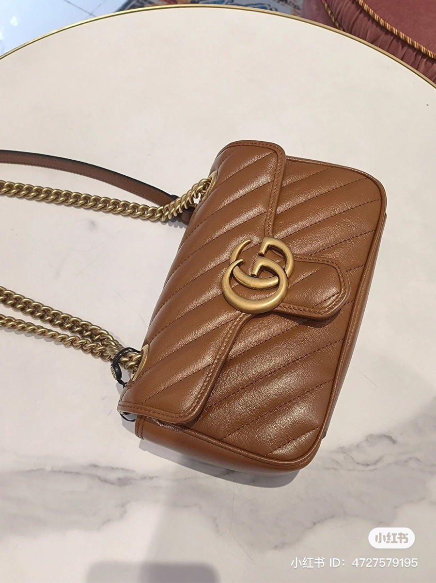 Túi Gucci marmont nâu màu pán chạy nhất 😍