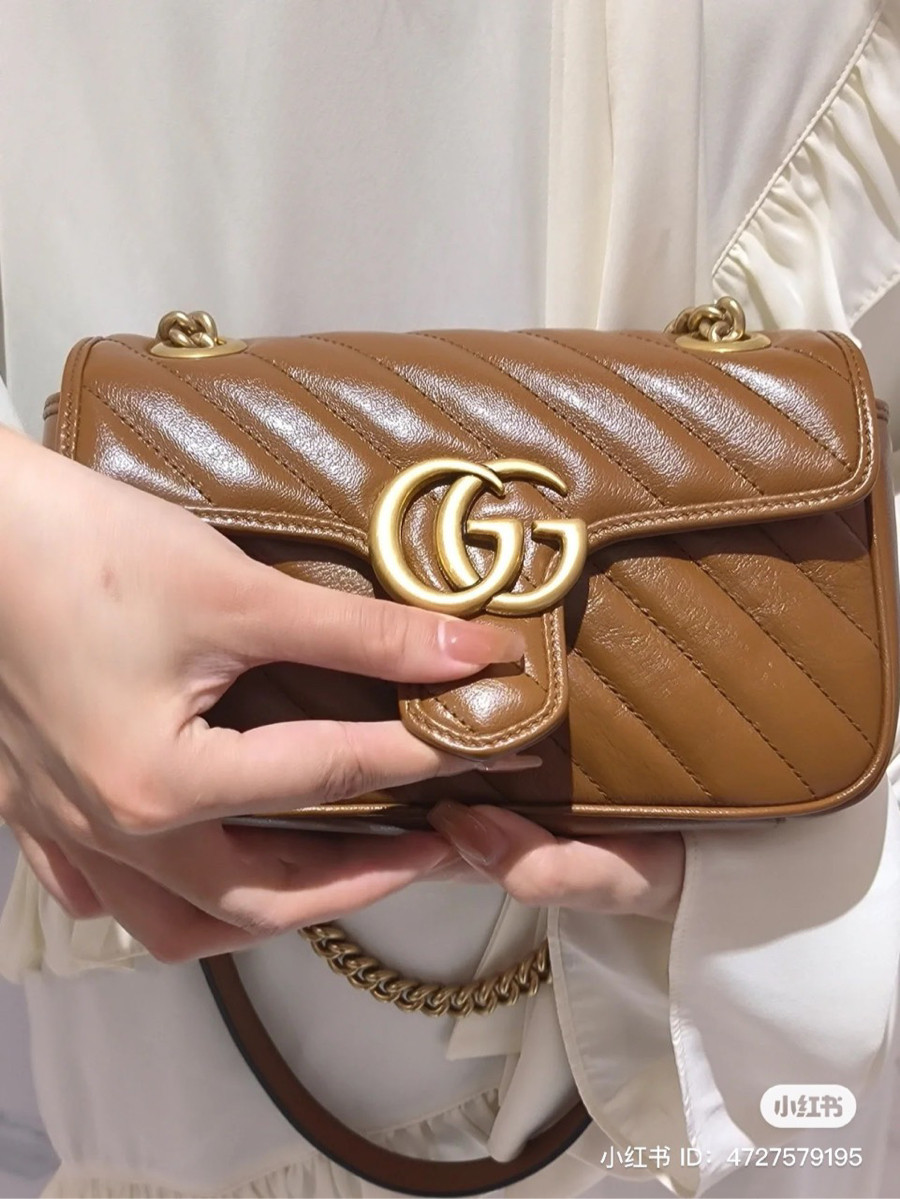 Túi Gucci marmont nâu màu pán chạy nhất 😍