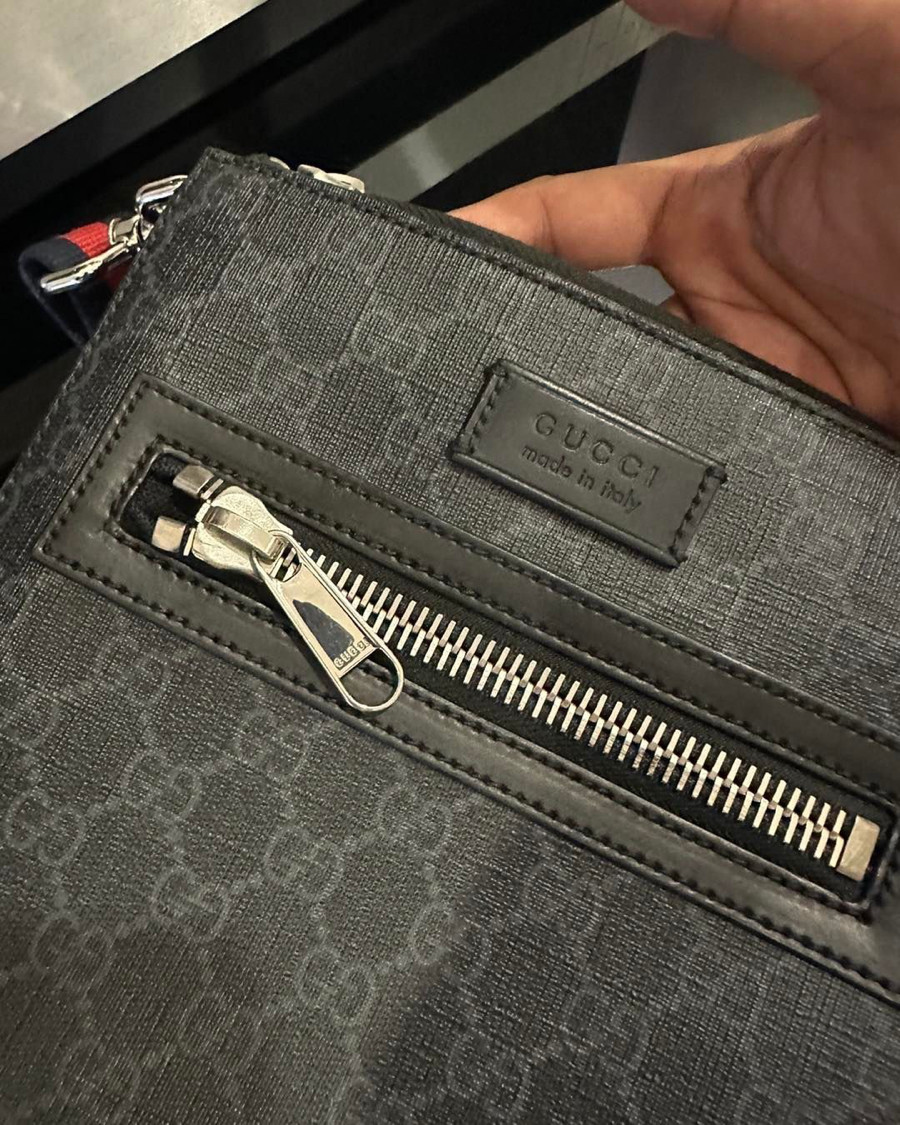 Túi Gucci black small messenger bag