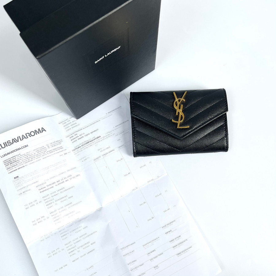 Ví bấm Yves Saint Laurent