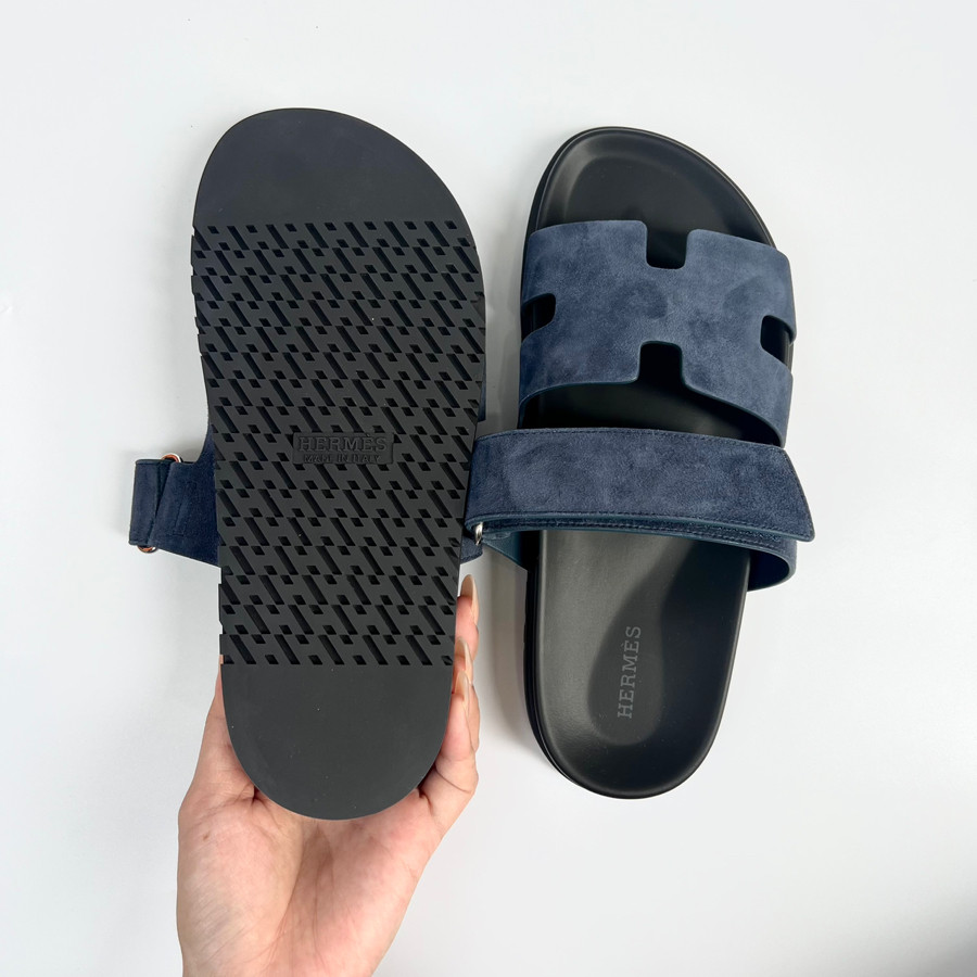 Dép sandal Hermes xanh