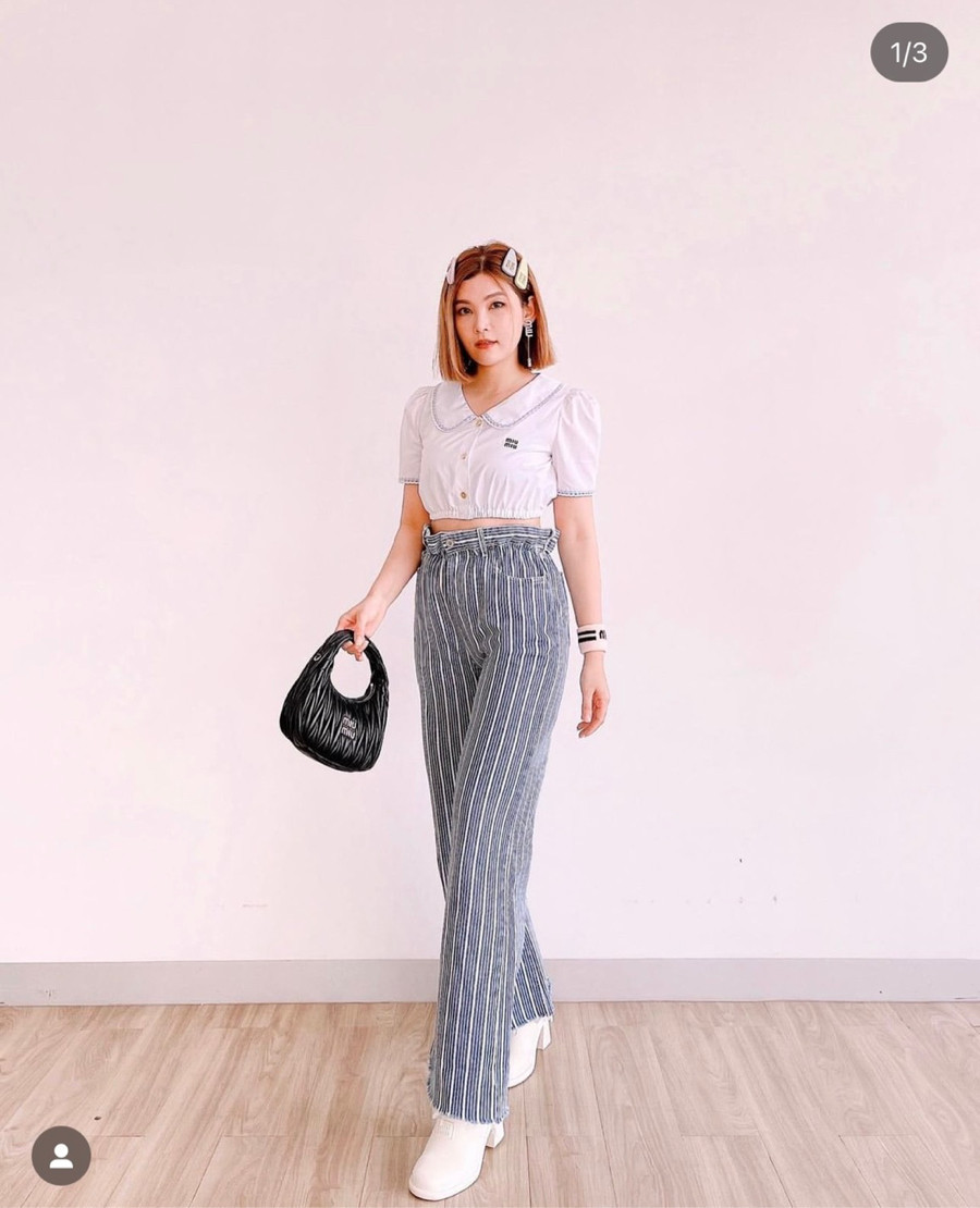 Kẹp nách Miumiu hobo siêu xinh 😍