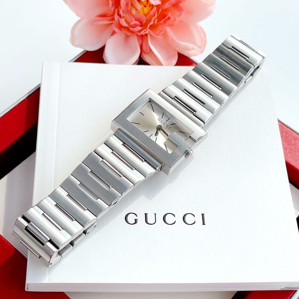 Đồng hồ Gucci Rectangle- 100G Case 23*32mm