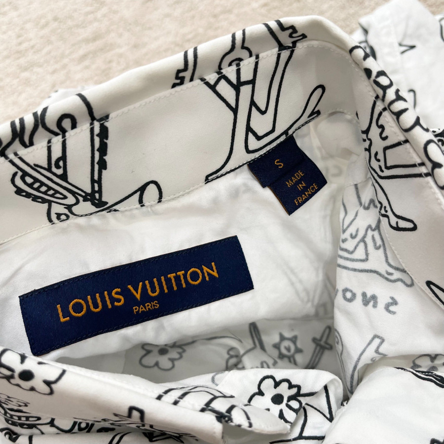 Sơ mi Louis Vuitton logo lớn