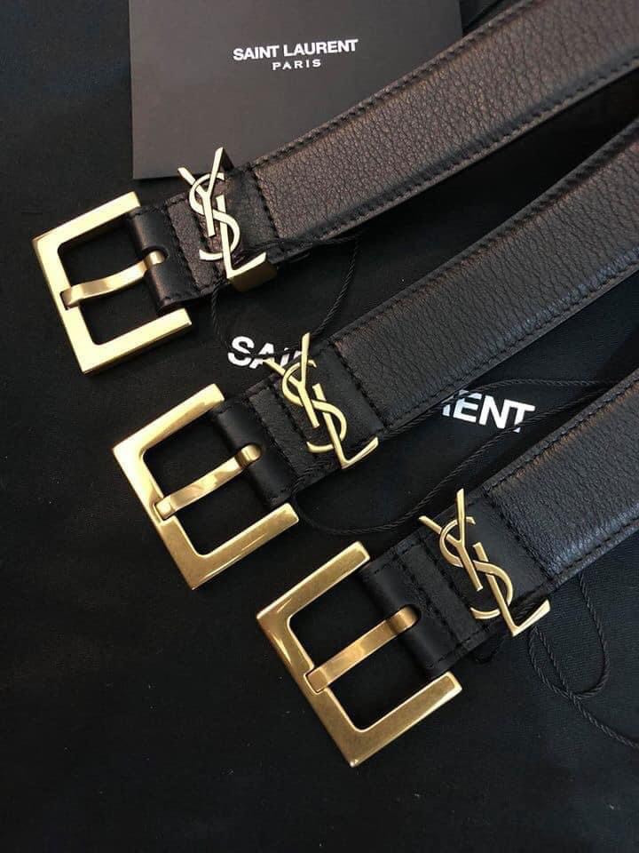 Belt Ysl bản 2cm size 75/80