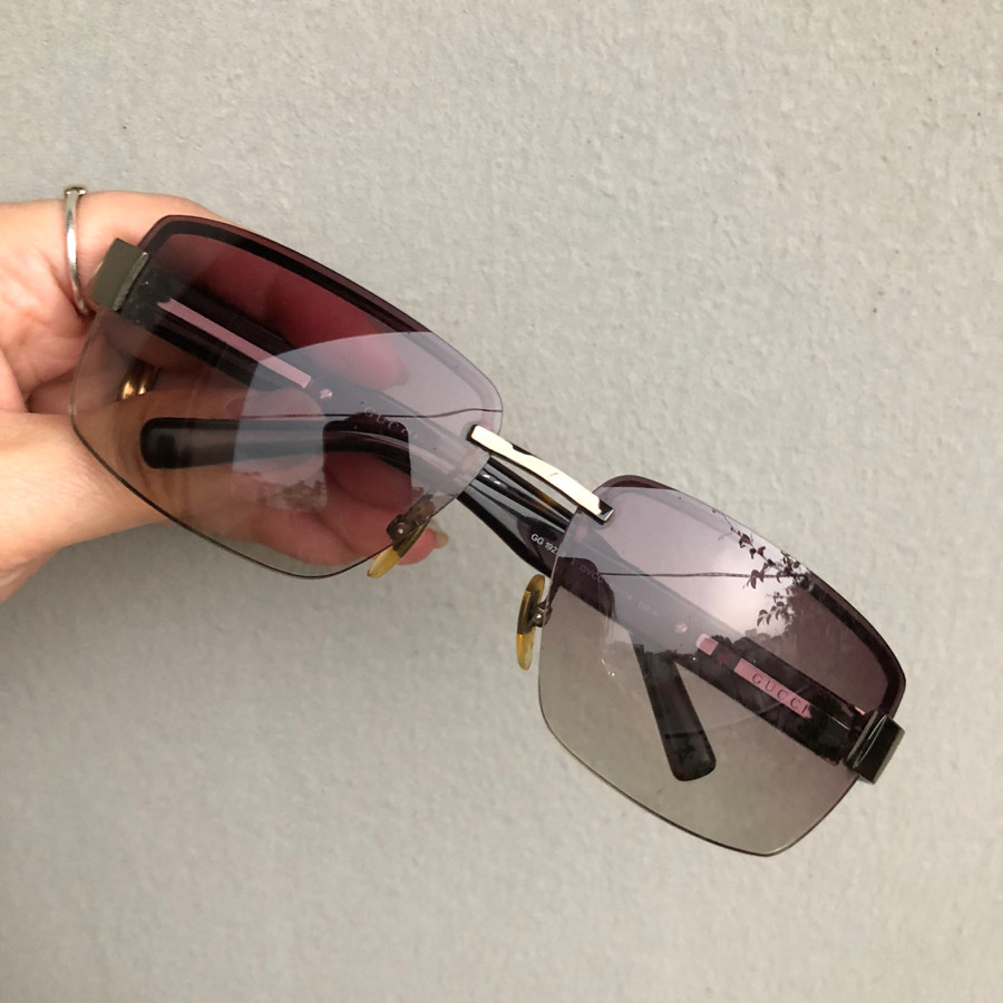 Gucci Gg 1927/f/s I3vcc Gradient Rimless Sunglasses sz 63-14-140: