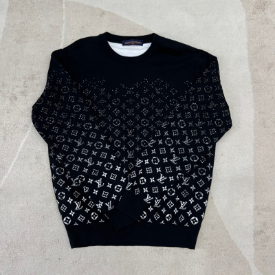 Sweater Louis Vuitton đen