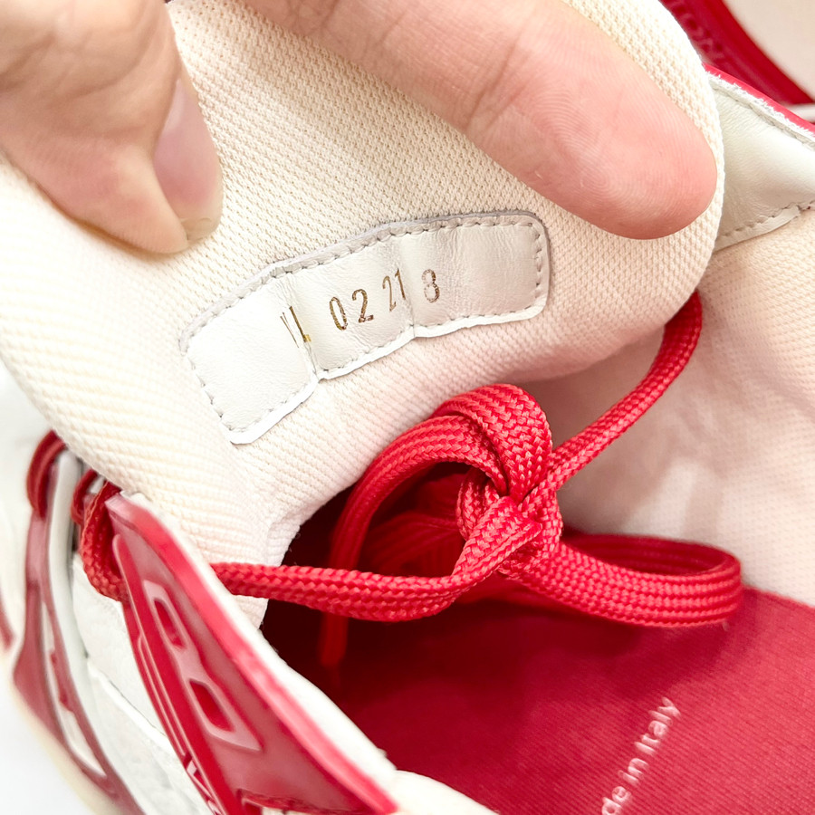 Sneaker Louis Vuitton trainer đỏ
