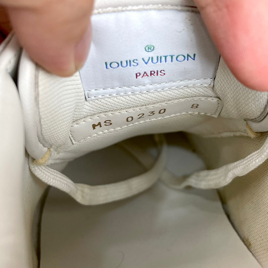 Sneaker Louis Vuitton mono trắng