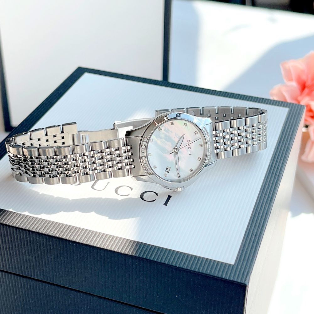 Đồng hồ Gucci G-Timeless diamond Case 28mm