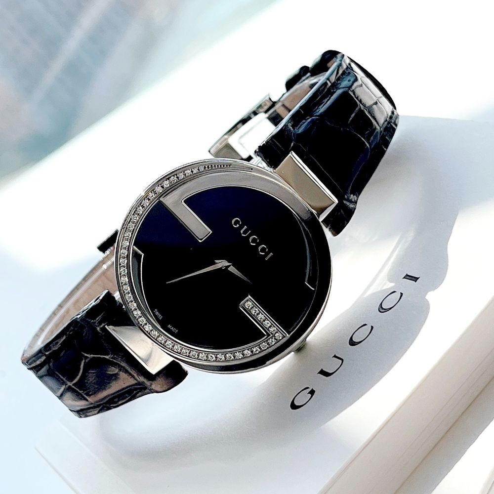 Đồng hồ Gucci Interlocking G Collection Watch With Diamonds Ladies Case 37mm