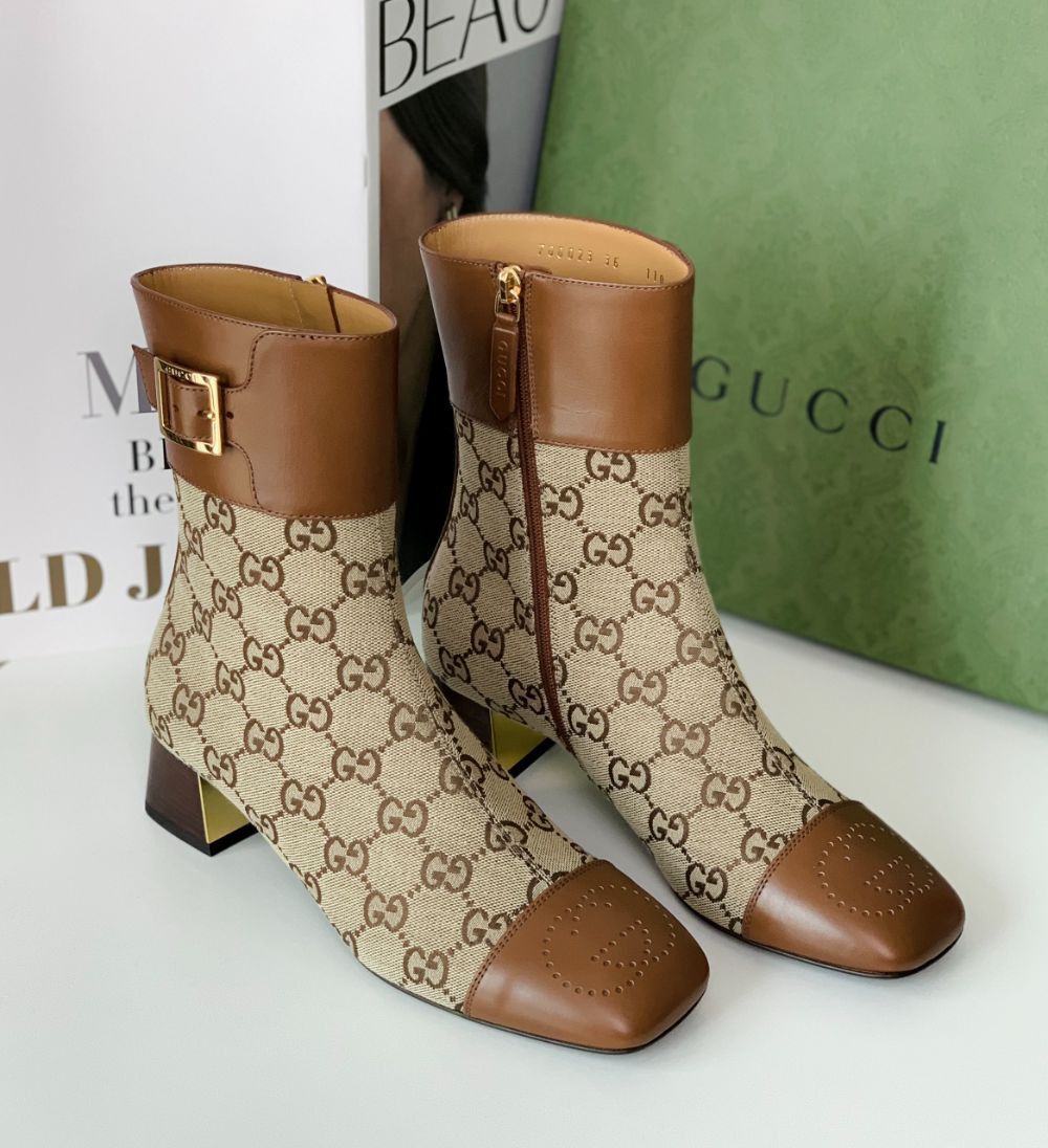 Boot Gucci gót 4.5cm