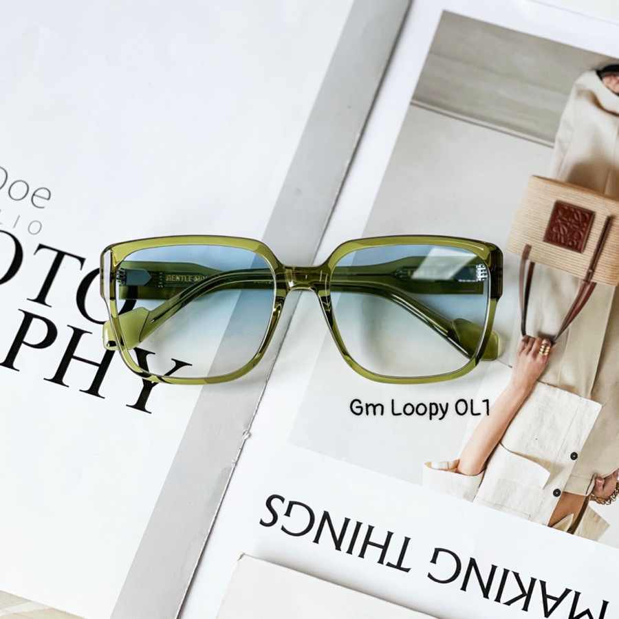 Kính râm GM Loopy OL1 hiếm của hiếm, mắt ombre xanh
