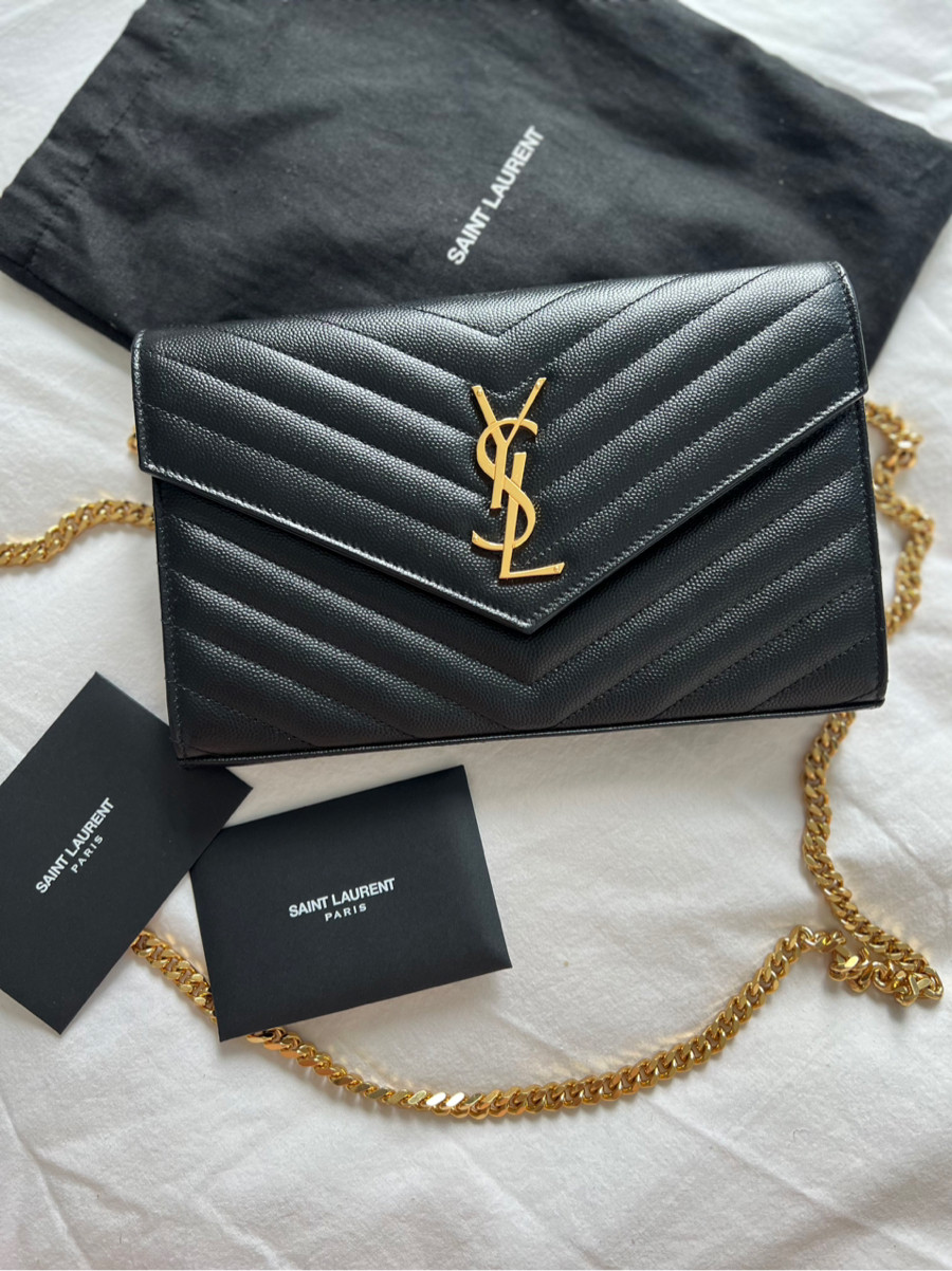 Ysl woc 22cm black ghw