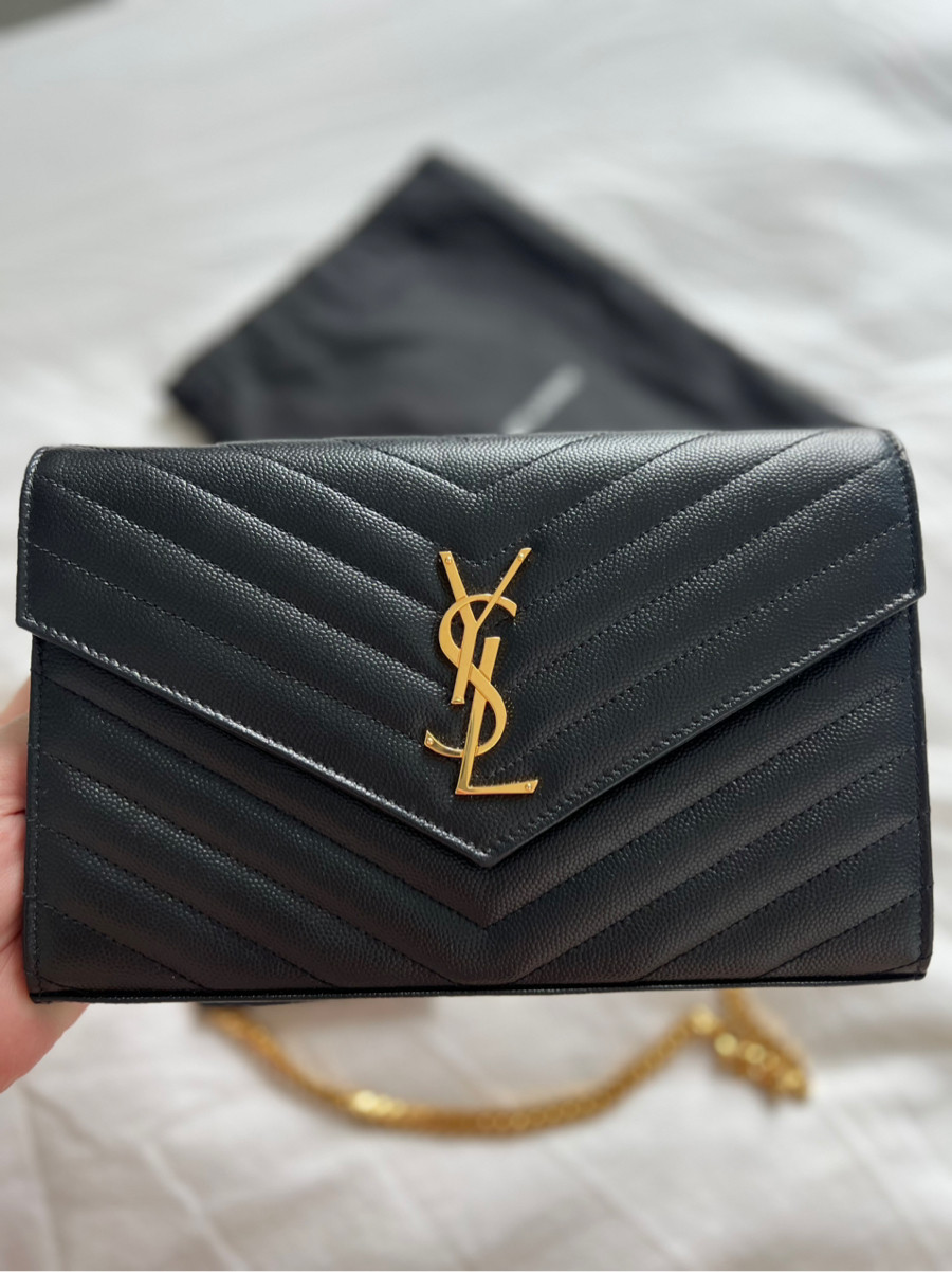 Ysl woc 22cm black ghw