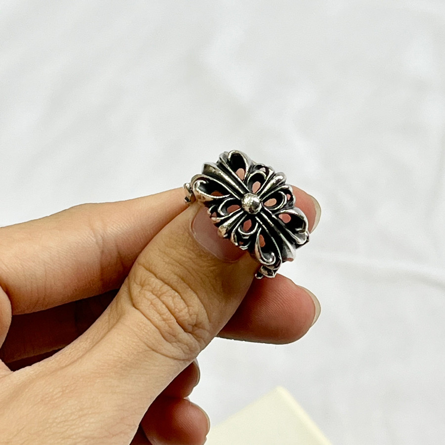 Nhẫn Chrome Hearts double floral